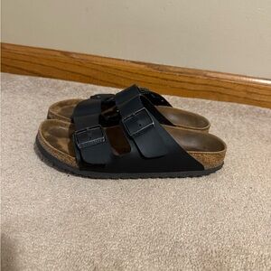 Black Arizona Birkenstocks